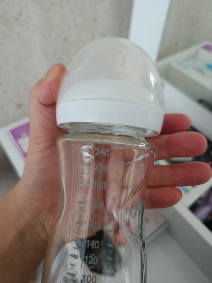 Beyaz Bebek Biberonu 240 ml - Görsel 2