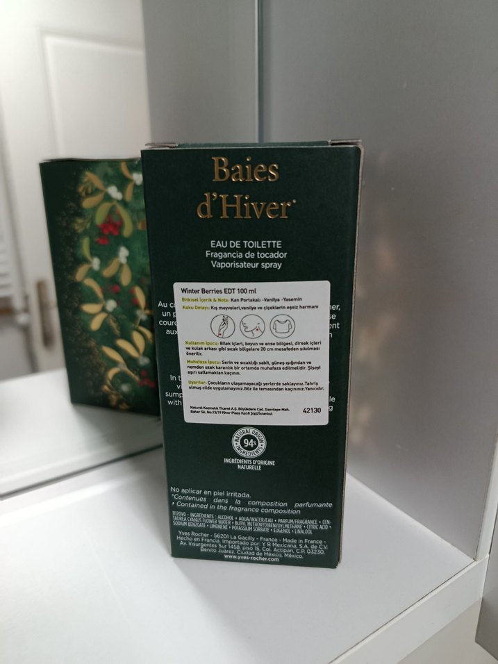 Yves Rocher Baies d'Hiver Kadın Parfümü 100 ml - Görsel 3