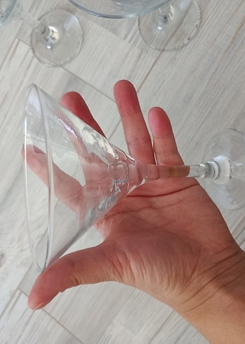 Şeffaf Ayaklı Kadehler Seti - Görsel 3