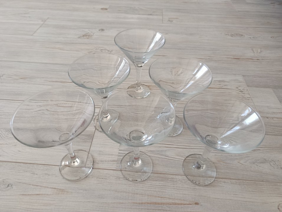 Şeffaf Ayaklı Kadehler Seti - Görsel 2