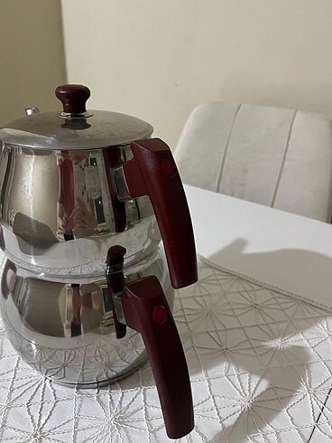  Beden Çelik Çaydanlık