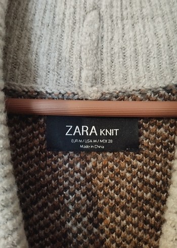 Zara Zara Marka Boğazlı Yarasa Kollarımız Kadın Kazak