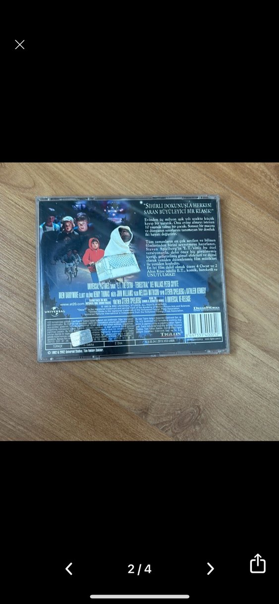 E.T. The Extra-Terrestrial CD - Görsel 2