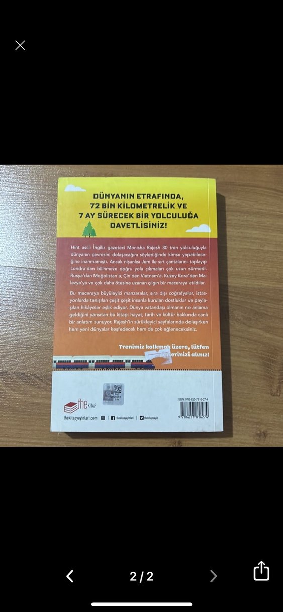 80 Trenle Dünya Turu - Monisha Rajesh - Görsel 2
