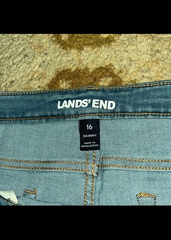 Mavi Kemerli Normal Kesim Kadın Kot Pantolon - Görsel 2