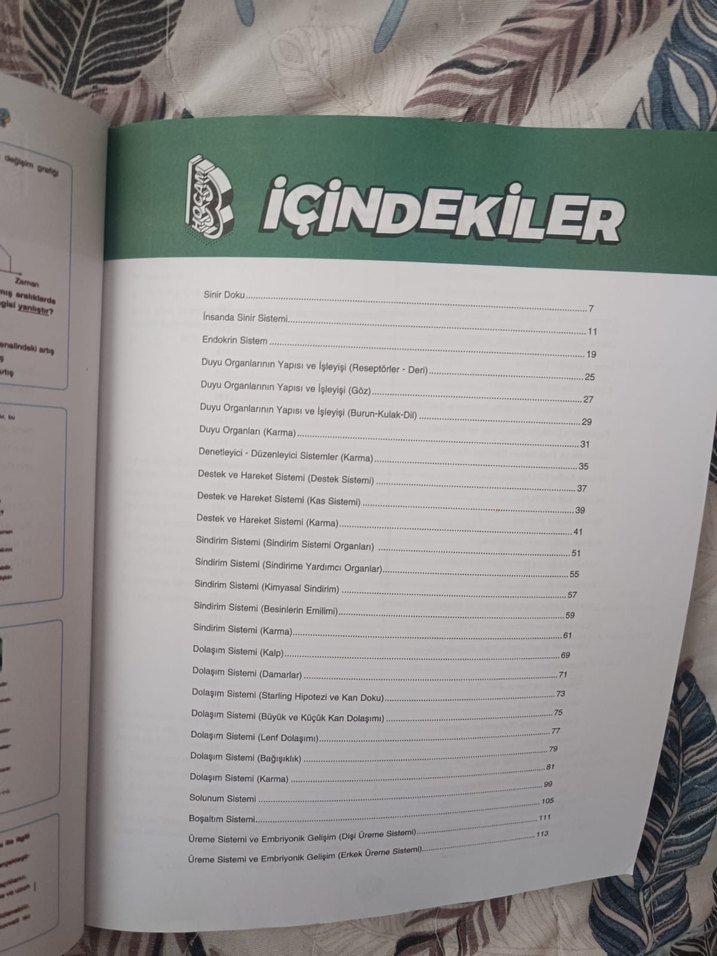 2022 Benim Hocam AYT Biyoloji Soru Bankası - Görsel 2