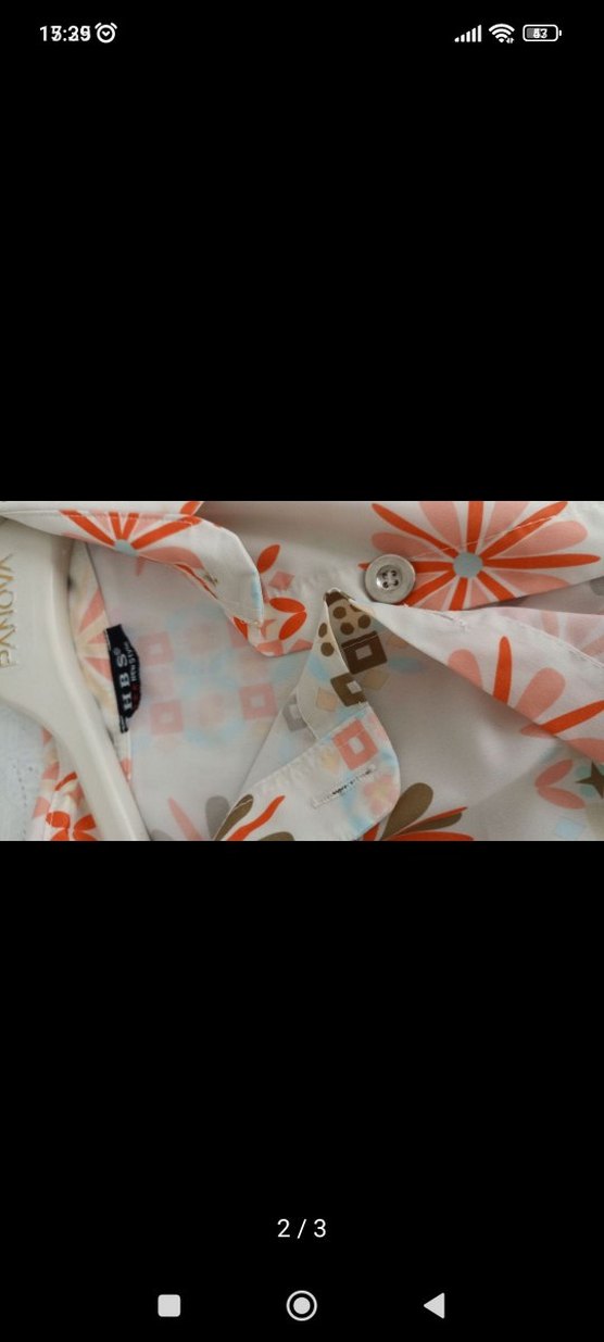 Bohem Desenli Düğmeli Kadın Gömlek - Görsel 2