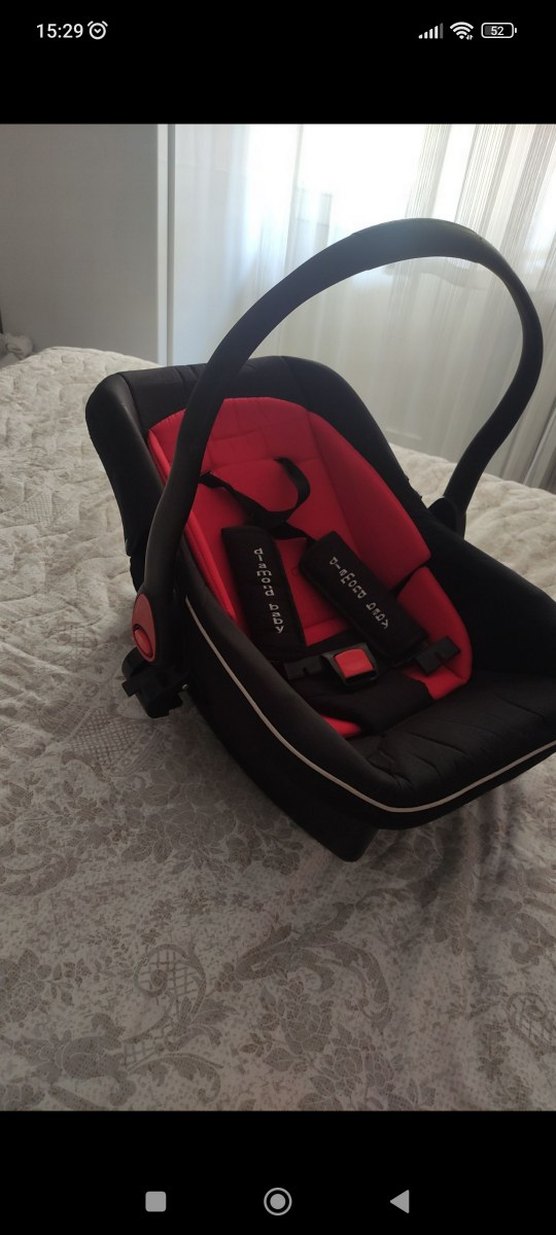 Kırmızı Bebek Oto Koltuğu - Görsel 2