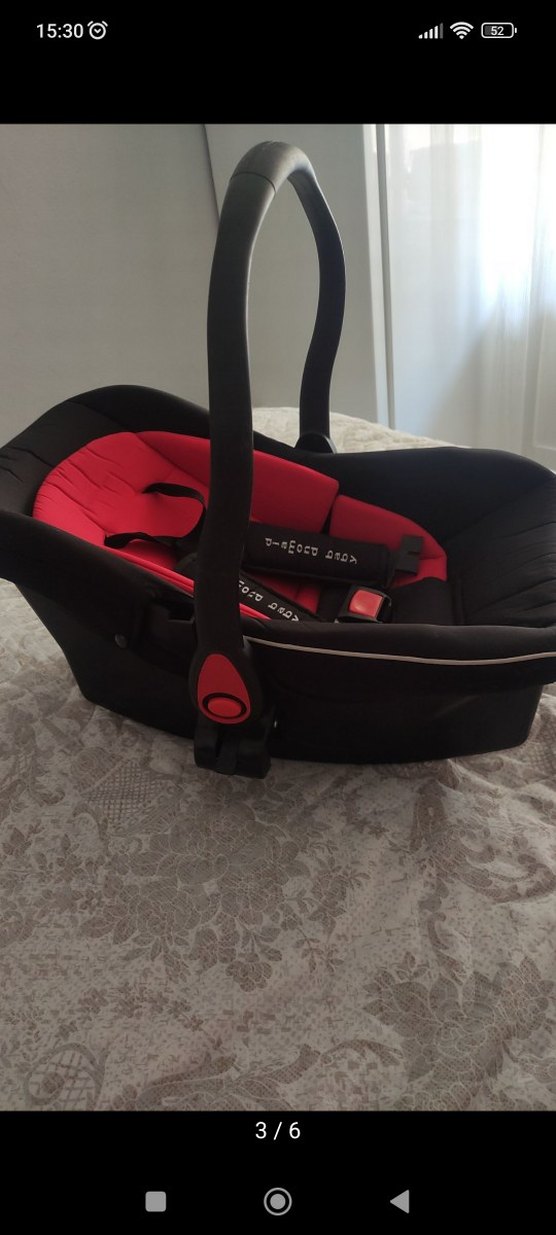 Kırmızı Bebek Oto Koltuğu - Görsel 3