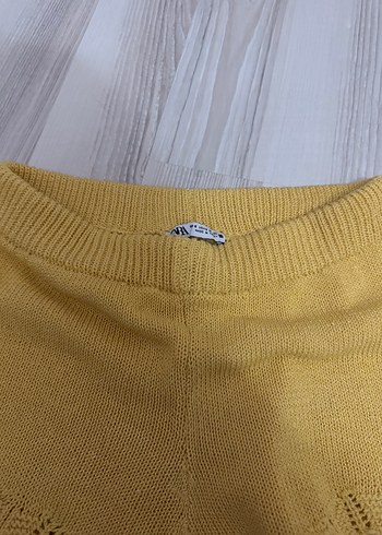 s Beden zara Triko Mini Şort