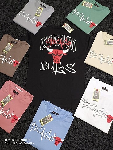 Chicgo bulls overise tshirt