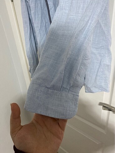 2xl Beden mavi Renk lcw erkek gömlek