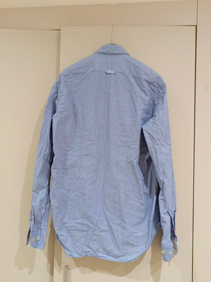 Zara Man Sport Classic S beden,  ince çizgili erkek gömlek - Görsel 3