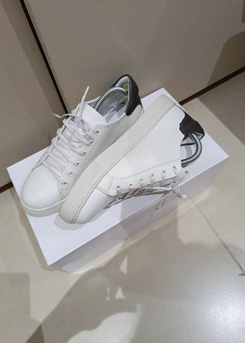 PAULA MAYER KADIN 40 NUMARA BEYAZ SNEAKER - Görsel 8