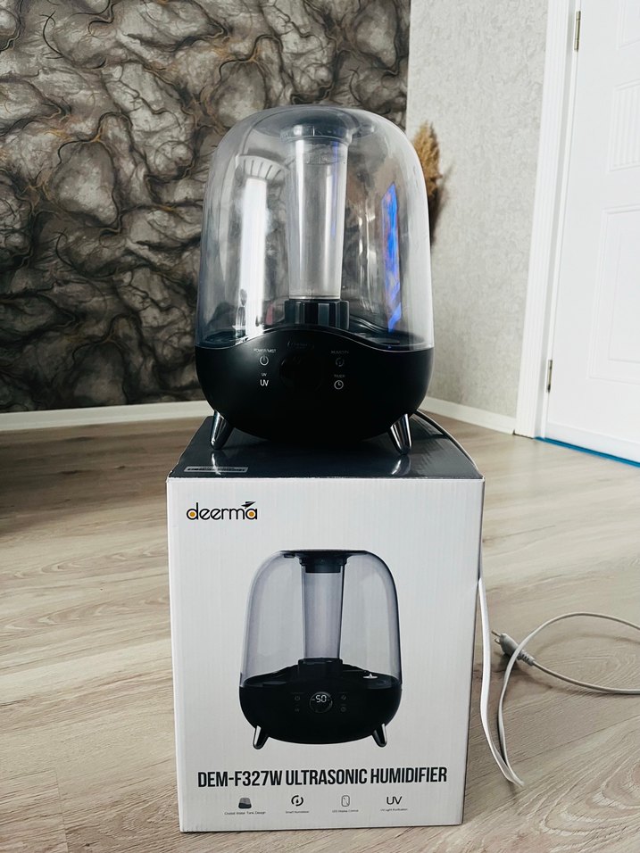 Deerma Siyah Hava Temizleyici ve Nemlendirici - Görsel 2