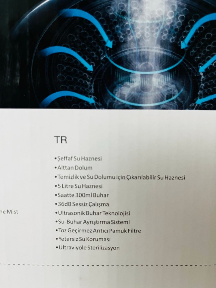 Deerma Siyah Hava Temizleyici ve Nemlendirici - Görsel 5