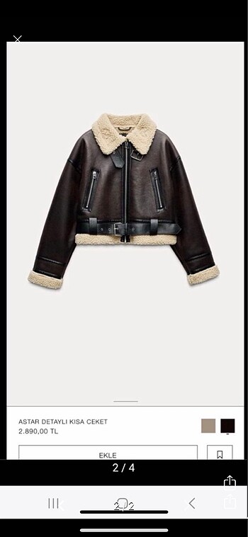 Zara Zara biket mont
