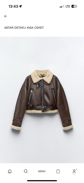 Zara biket mont