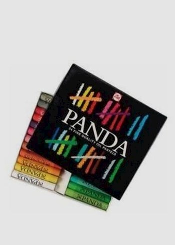 Panda Çok Renkli Yağlı Pastel Boya Seti