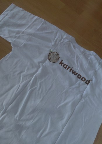 Beyaz Oversize Pamuklu Erkek Tişört - Görsel 4