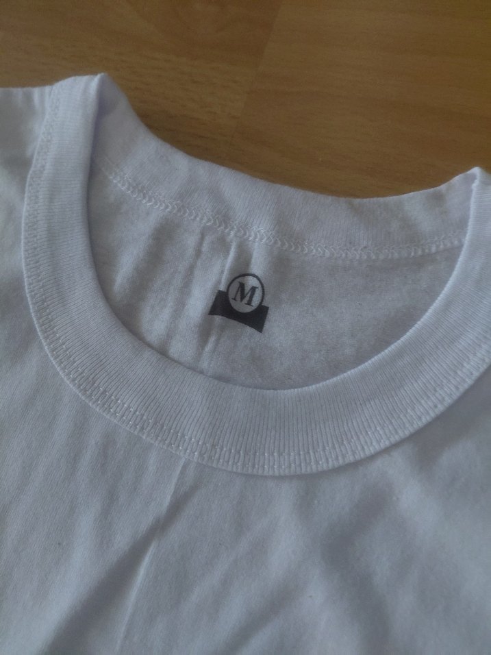 Baskılı Beyaz Pamuklu  Tişörtü - Görsel 2