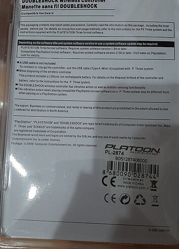  Beden Platoon ps3 kollu 