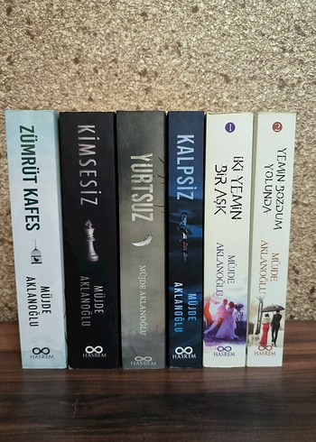 Müjde Aklanoğlu Roman Seti - 6 Kitap