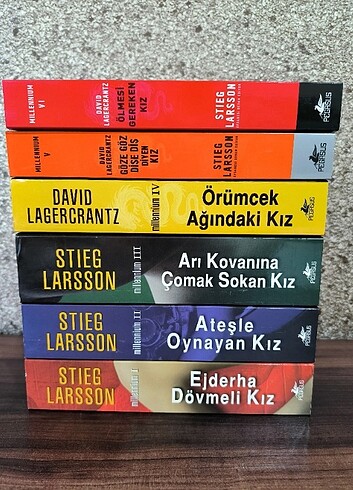 Steıg larsson mıllenıum seri