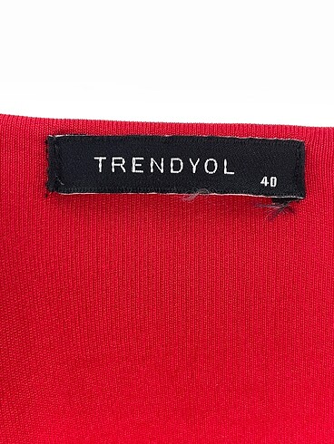 40 Beden kırmızı Renk Trendyol & Milla Uzun Elbise %70 İndirimli.
