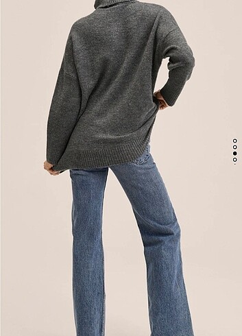 Mango oversize boğazlı kazak