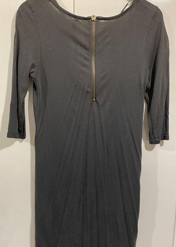 Siyah Mini Tunik-Elbise - Görsel 2