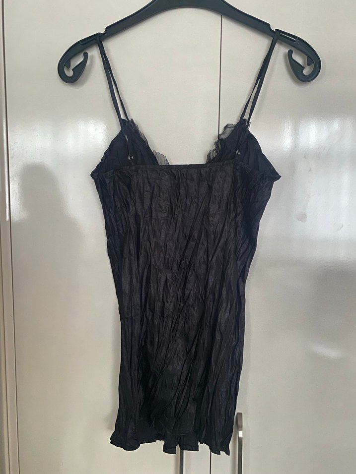 Dantelli Siyah Gotik Büstiyer - Görsel 2