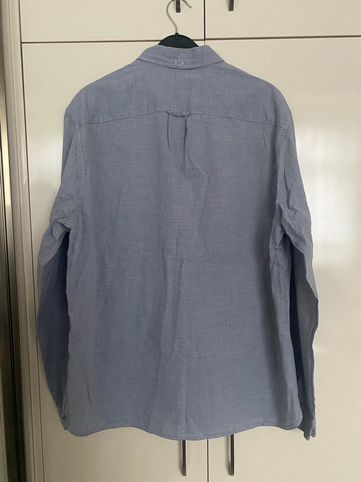 Mavi Erkek Denim Gömlek, Uzun Kollu, Regular Fit - Görsel 2