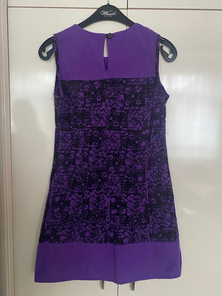 Mor Mini Kadın Elbise - Görsel 2