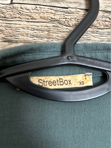 Diğer Streetbox yeşil müslin gömlek