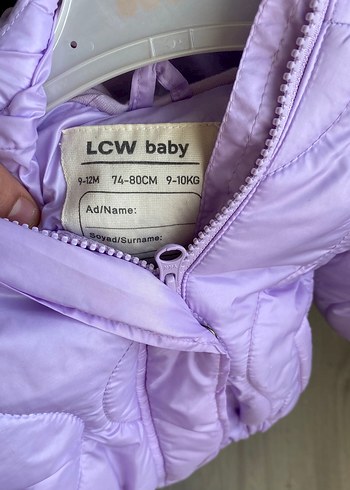 Mor Kız Çocuk montu - Görsel 2