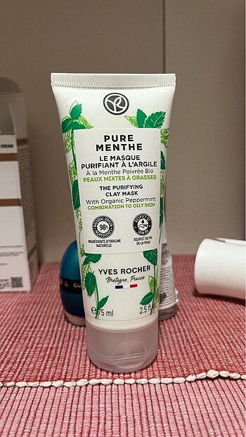 Yves Rocher kil maskesi pure menthe