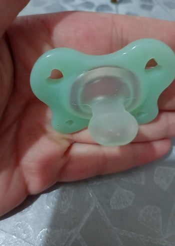 Chicco Pastel Yeşil Bebek Emziği