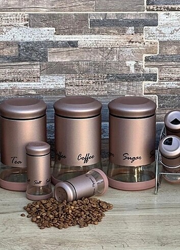 13 parça cam baharat takımı 