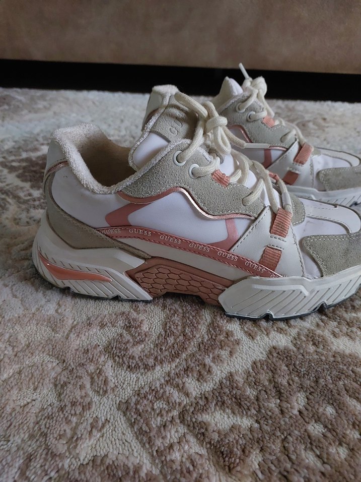 Guess Kadın Beyaz Platform Spor Ayakkabı - Görsel 2