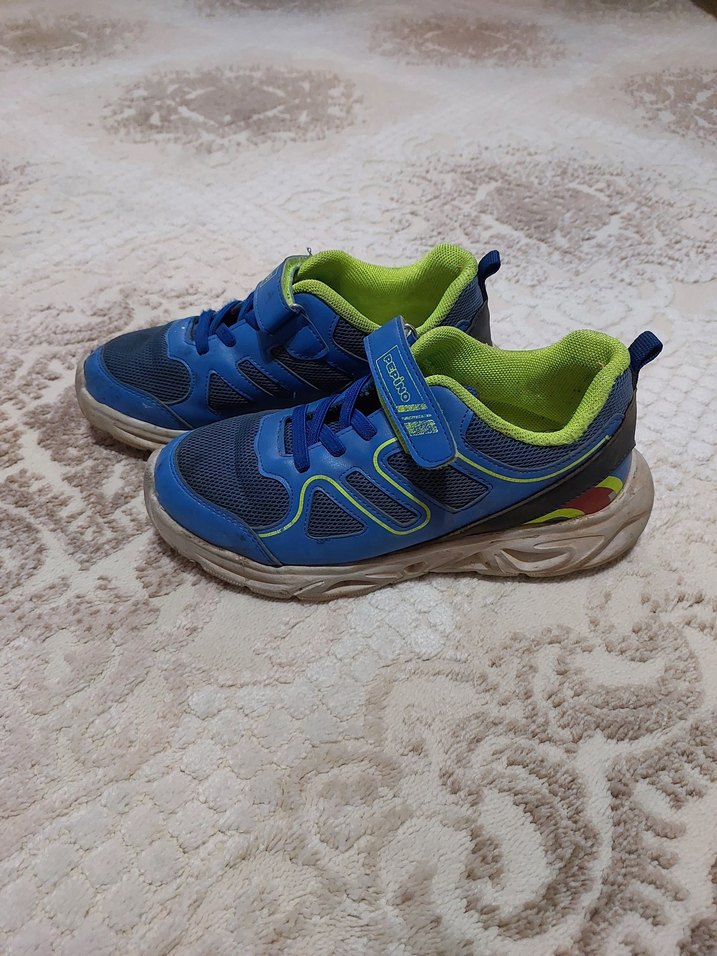 Erkek Çocuk Mavi Spor Ayakkabı - Görsel 3