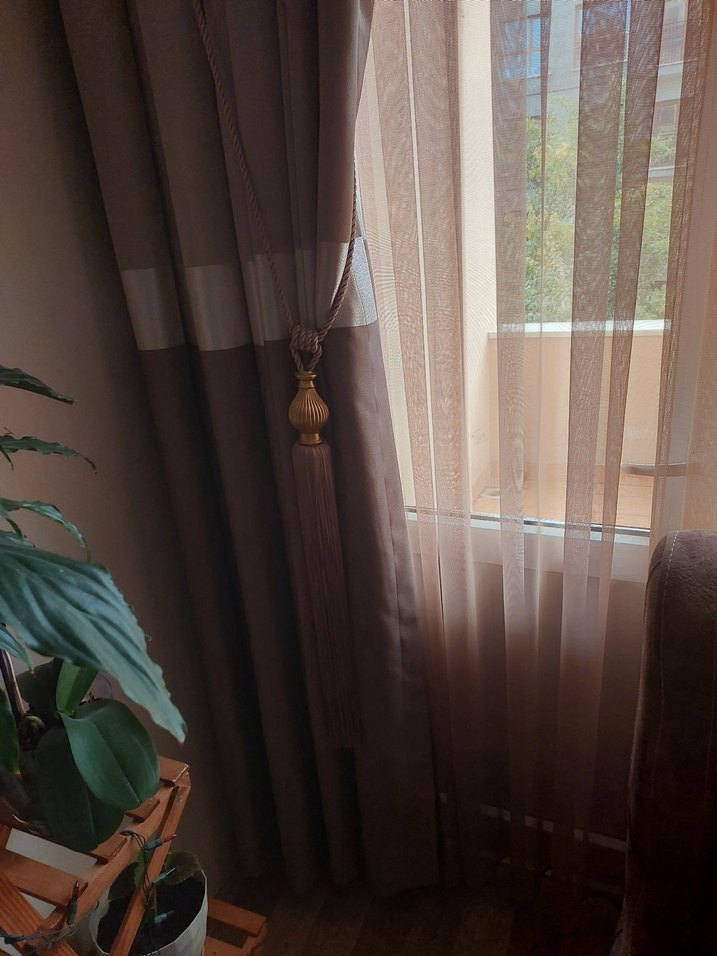 Modern Deseniz Petek Tül Perde - Görsel 5