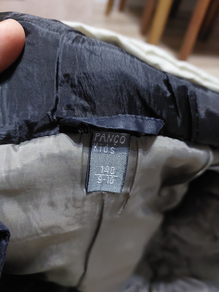 Kapüşonlu Uzun Kollu Çocuk Kış Montu - Görsel 4