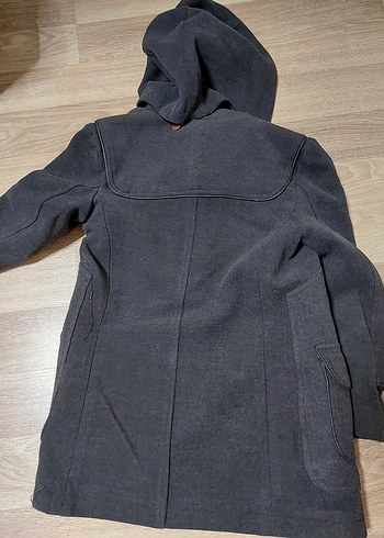 Erkek Çocuk Düğmeli Kaşe Kaban - Görsel 4