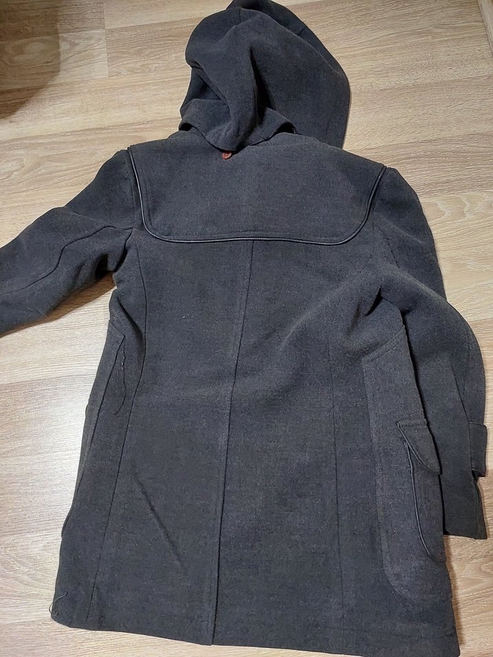 Erkek Çocuk Düğmeli Kaşe Kaban - Görsel 4