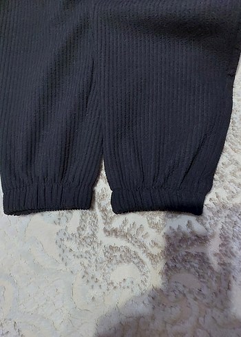 Erkek Siyah Eşofman Altı - Görsel 2