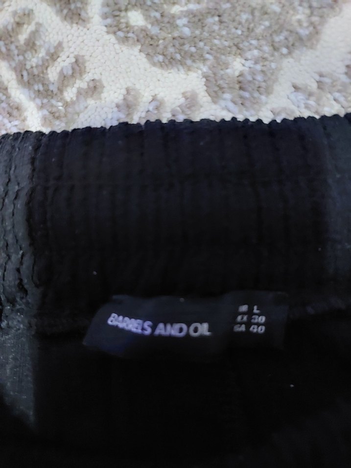 Erkek Siyah Eşofman Altı - Görsel 3