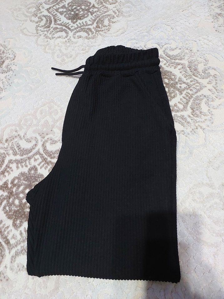 Erkek Siyah Eşofman Altı - Görsel 4