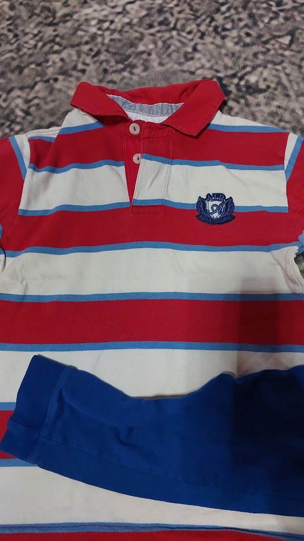 Erkek Çocuk Renkli Uzun Kollu Tişört - Görsel 4