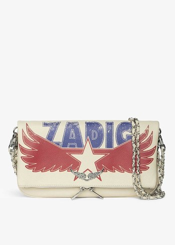 Zadig & Voltaire Beyaz Deri Çapraz Çanta